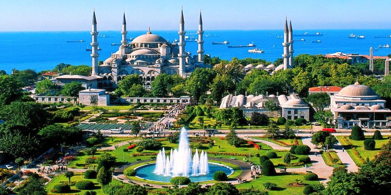 İstanbul Доставка на площадь Султанахмет
